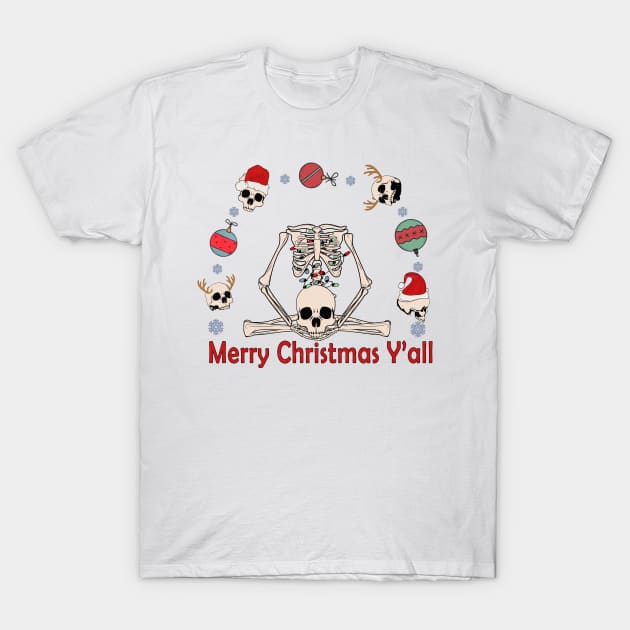 Merry Christmas yall T-Shirt by MZeeDesigns